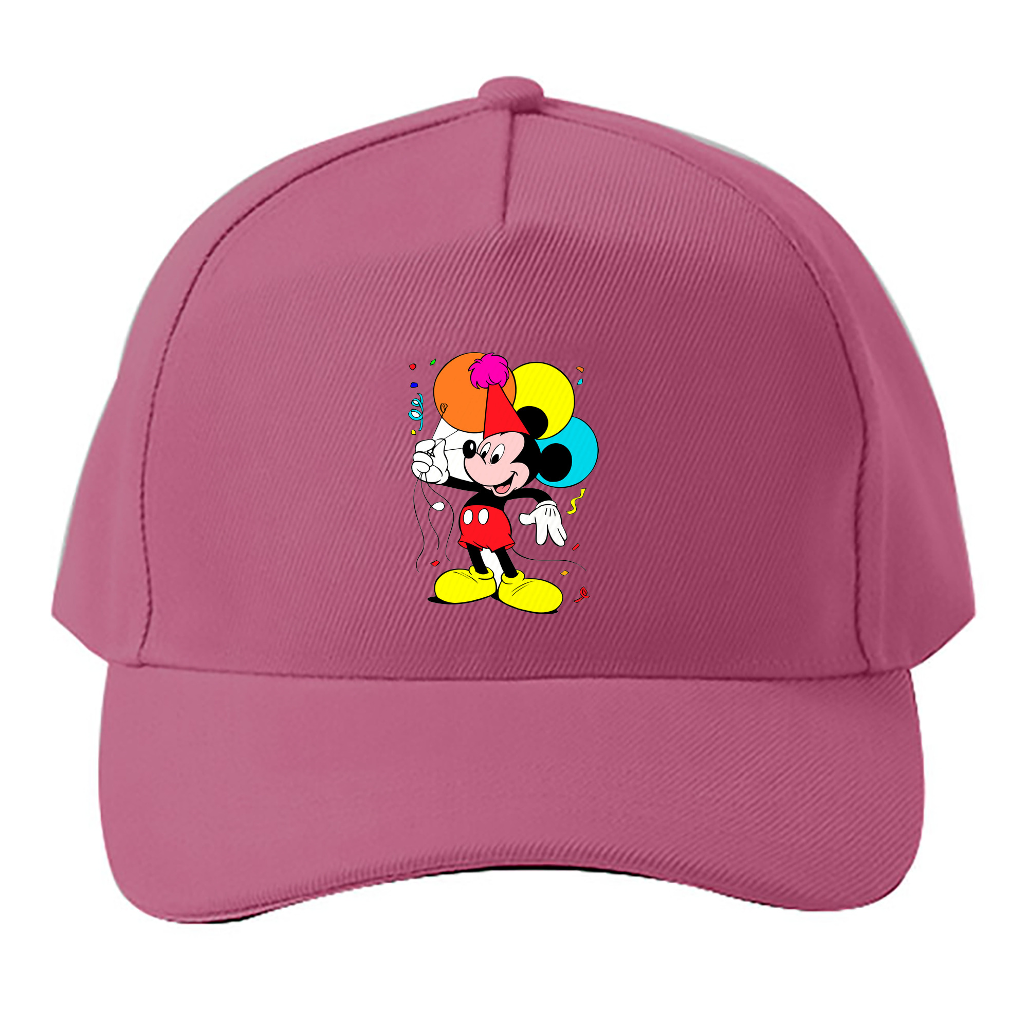 （画像用） ミッキーマウス Mickey Mouse ベースボールキャップ 綿100％ 男女兼用 帽子 スポーツ